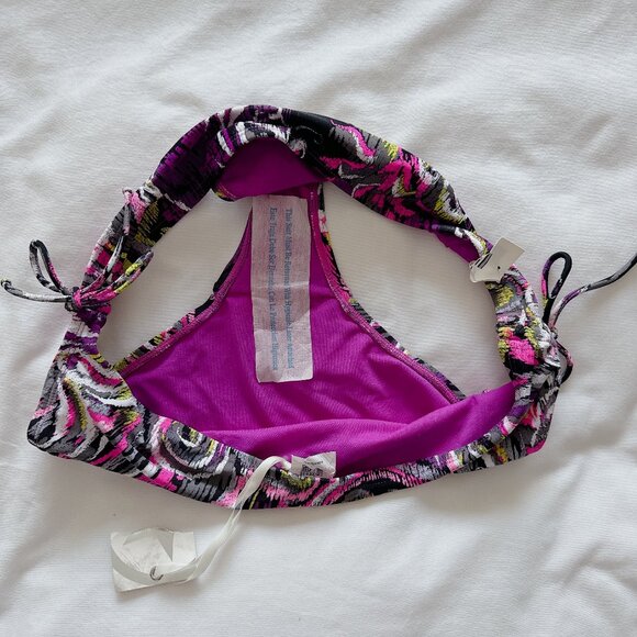 Converse NWT side tie bikini bottoms large women's swimsuit bathing suit - Picture 10 of 11